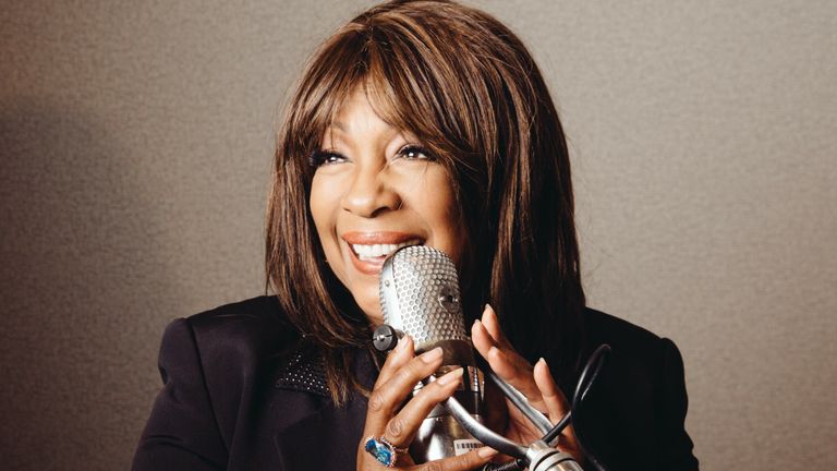 Mary Wilson, founding member of The Supremes, pictured in a Hollywood studio in June 2014. Pic: AP