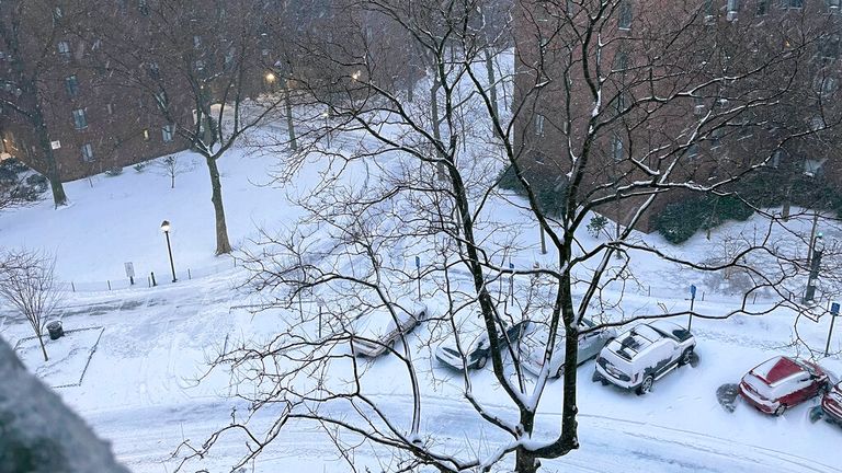 A state of emergency has been declared in New York. Pic: AP