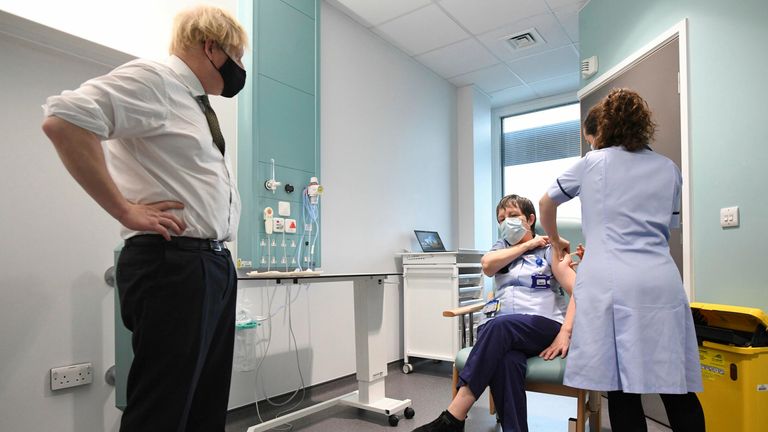 The government says the reforms will make the NHS less bureaucratic Pic: AP