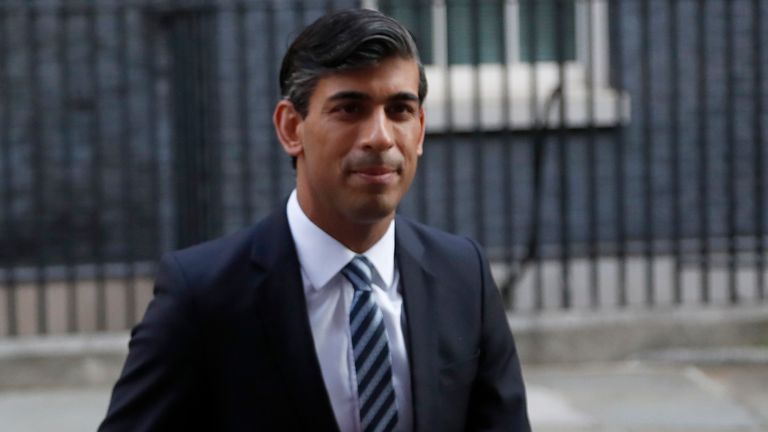 Chancellor Rishi Sunak is expected to give more detail on support for businesses in the next budget in March. Pic: AP