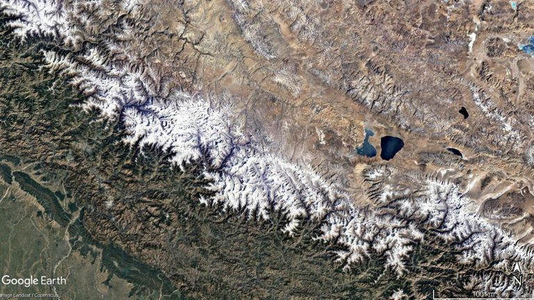 Cette image satellite montre la région en décembre 1984. Crédit: Google Earth Pro