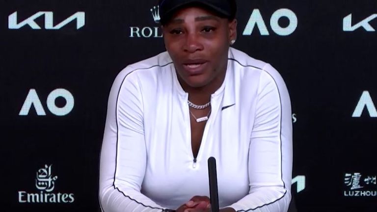 Serena a quitté la conférence de presse après sa rupture