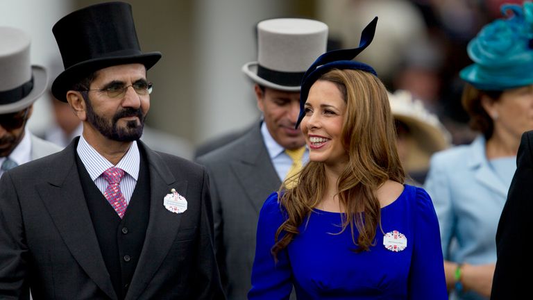 Princess Haya fled to the UK in 2019 with her children after she says she became suspicious about what had happened to Shamsa and Latifa