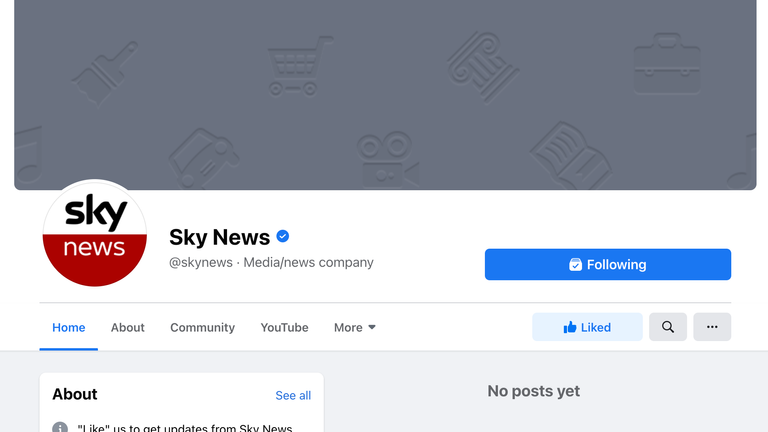 أثرت الكتلة أيضًا على Sky News UK