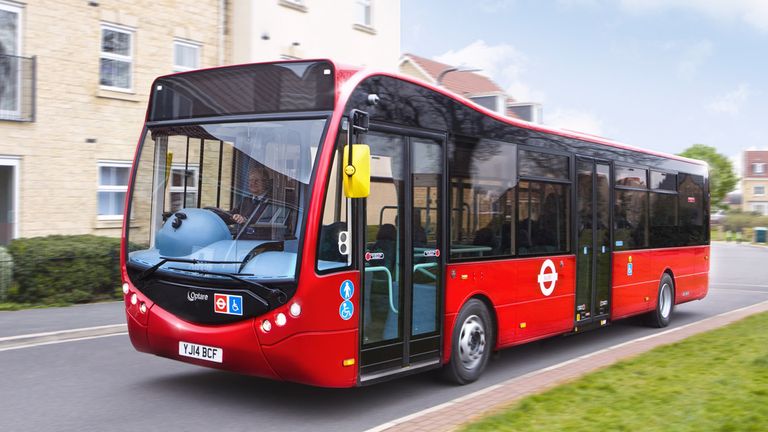 Switch Mobility electric bus