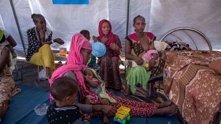 Twenty million children have gone without essential vaccines due to the pandemic and conflict, such as that in Ethiopia&#39;s Tigray region