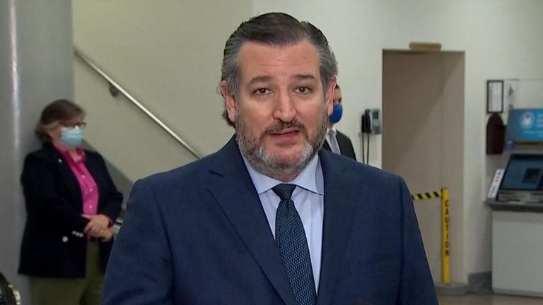 US Senator Ted Cruz says if they allow witnesses, the impeachment trial of former-President Donald Trump could last months.