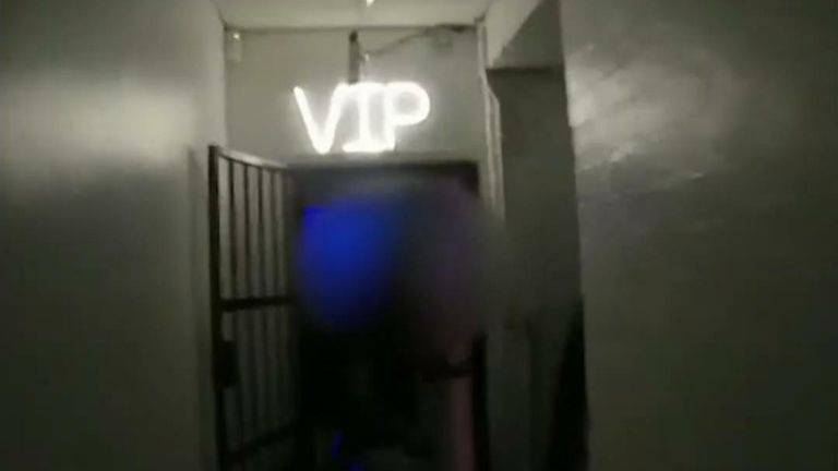 Watch as police find 150 people inside lockdown Birmingham &#39;nightclub&#39; - including bar and VIP area