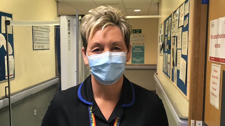 Ali Crawford, lead nurse urgent & emergency care Warrington Hospital