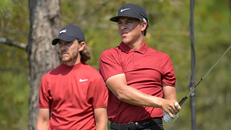 Tommy Fleetwood and Cameron Champ