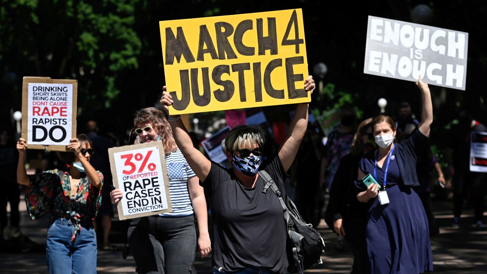 March 4 Justice Thousands of women join rallies in Australia to demand