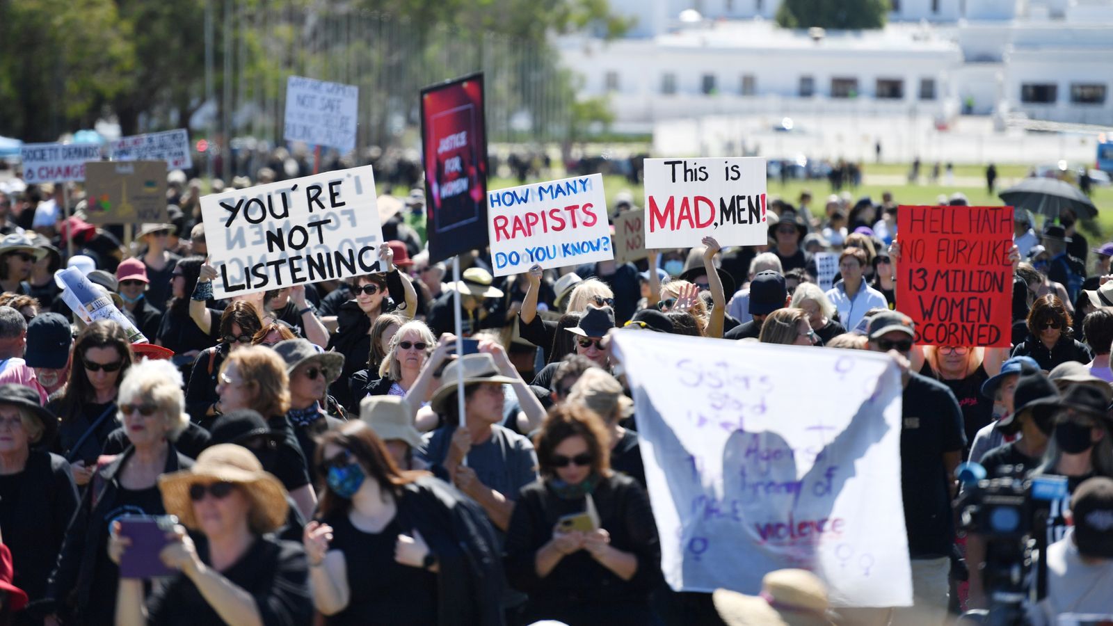 March 4 Justice: Thousands Of Women Join Rallies In Australia To Demand ...