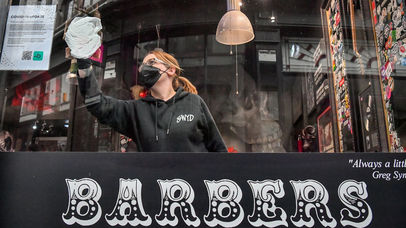 COVID19 Hairdressers reopen in Wales today, as country joins Scotland