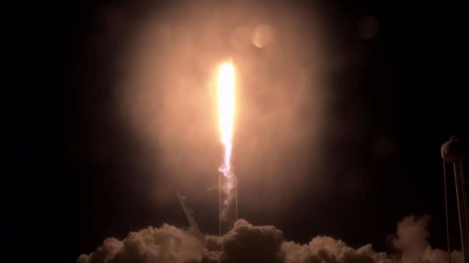 SpaceX launches third batch of Starlink satellites | World News | Sky News