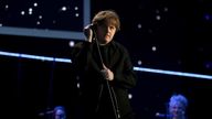 Lewis Capaldi performs during the BBC Sports Personality of the Year 2019 at The P&J Live, Aberdeen.