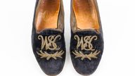 Winston Churchill&#39;s velvet slippers