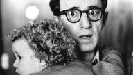 Woody Allen with Dylan Farrow in 1987. Pic: PA