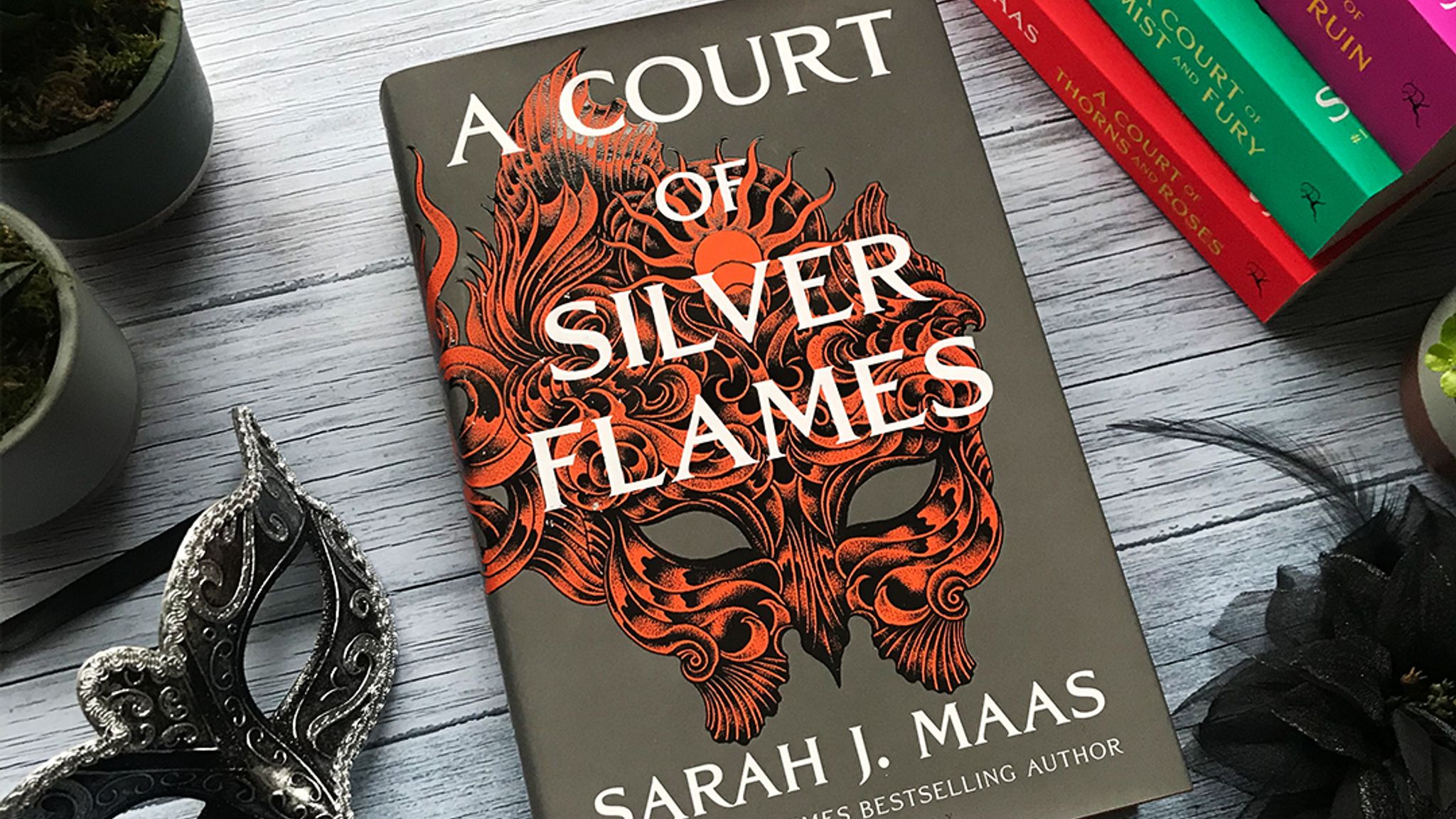 A Court of Silver Flames by Sarah J Maas has proved popular, Bloomsbury sai...