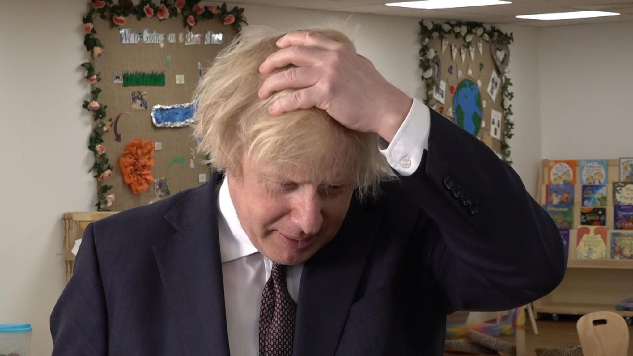 Boris Johnson I Badly Need A Haircut Uk News Sky News