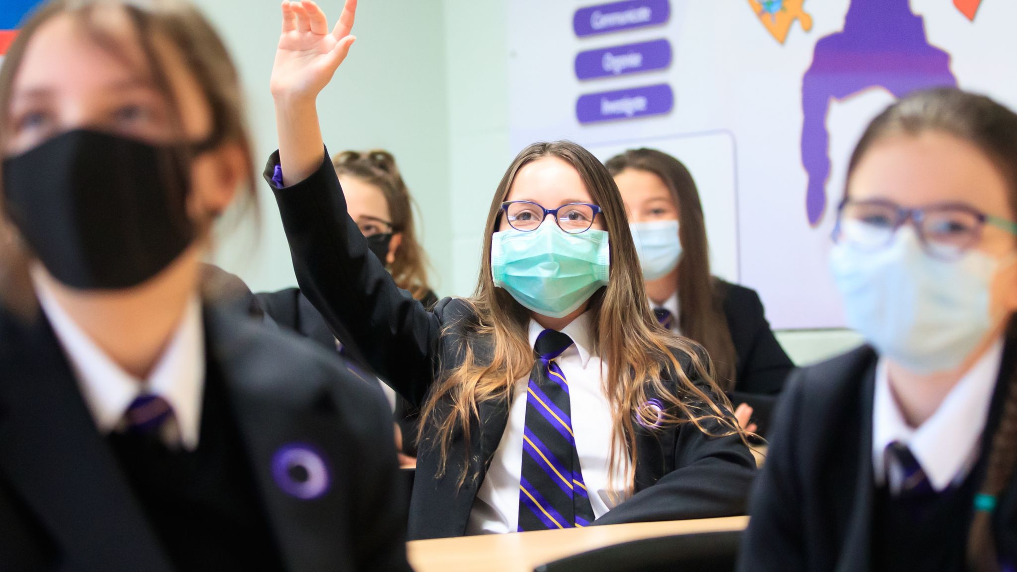 COVID19 No more face masks in schools from 17 May while all