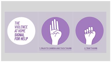 The Simple Hand Signal That Lets People Know You're In Danger - And ...