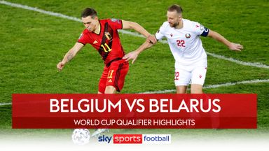 Belgium 8-0 Belarus | Video | Watch TV Show | Sky Sports