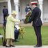 Queen carries out first in-person public engagement of the year at Air Forces memorial