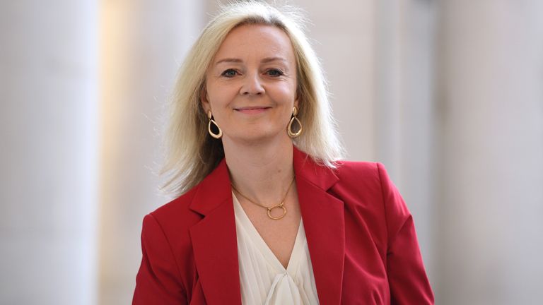 File photo dated 22/09/2020 of International Development Secretary Liz Truss who has suggested more of the most vulnerable members of the public could die if teachers are moved up the vaccination priority list. Issue date: Sunday January 31, 2021.