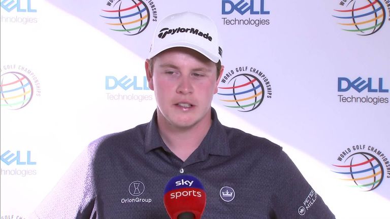 Bob MacIntyre was two up with three to play against Dustin Johnson at the WGC Match Play, but the world No 1 eagled 16 and birdied the 17th to frustrate the Scot.