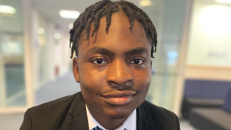 Ade Olugboji has an offer to read mathematics and philosophy at Oxford