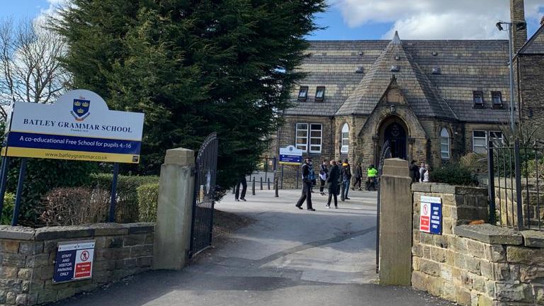 Batley Grammar School has apologised