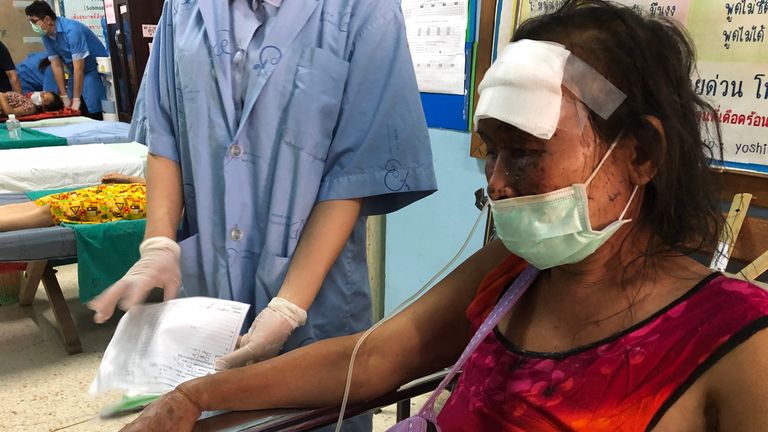 Bea Tu is being treated in a hospital in Thailand