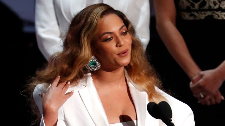 Beyonce praised the Duchess of Sussex for her "courage and leadership"