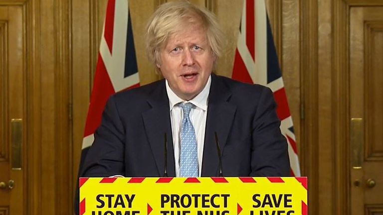 Boris Johnson says the roadmap will not be slowed down