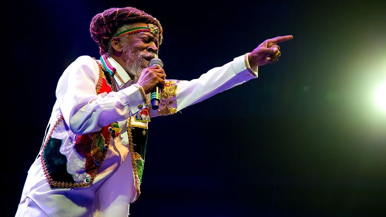 Bunny Wailer in concert at The Brooklyn Bowl, Las vegas, America - 09 Apr 2016