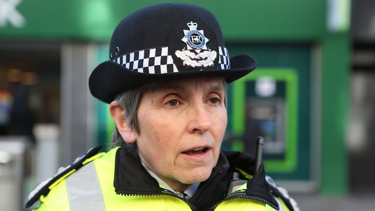 Dame Cressida Dick has been urged to resign as Metropolitan Police commissioner. File pic