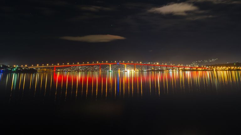 This year's Dark Mofo festival in Hobart, Tasmania, Australia, will still go ahead in June, but without the Union Jack exhibit. File pic