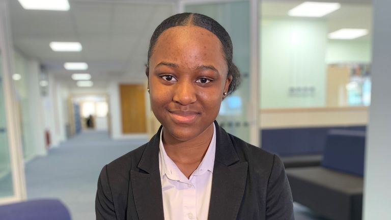 Delveen Nyarko-Sakyi wants to study chemistry at Oxford