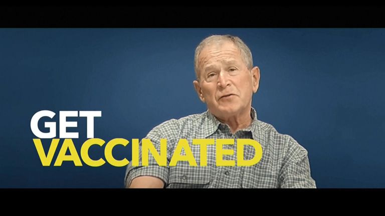 Four former presidents are urging Americans to get vaccinated as soon as COVID-19 doses are available to them, as part of a campaign to overcome hesitancy about the shots.