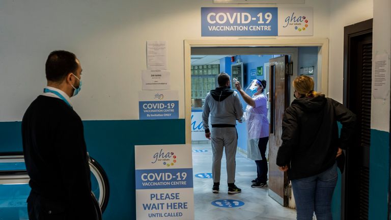COVID-19: Gibraltar eases lockdown in 'Operation Freedom' amid successful  vaccine rollout | World News | Sky News
