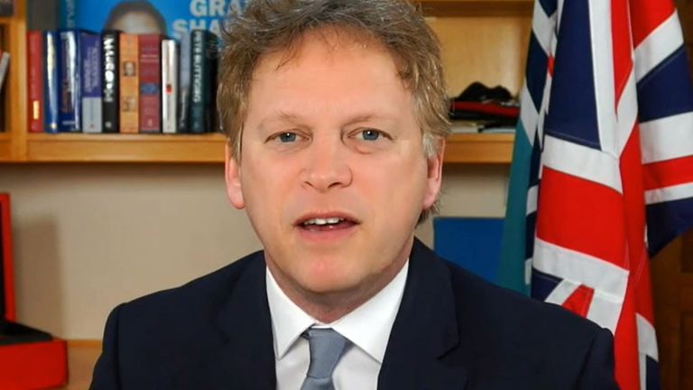 Grant Shapps justifies the cost of test and trace