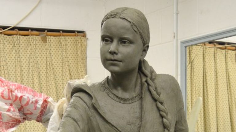 The university unveiled the bronze this week, which was made by Christine Charlesworth. The timing of the announcement has drawn criticism from the students union and staff union.  Pic: University of Winchester/Christine Charlesworth