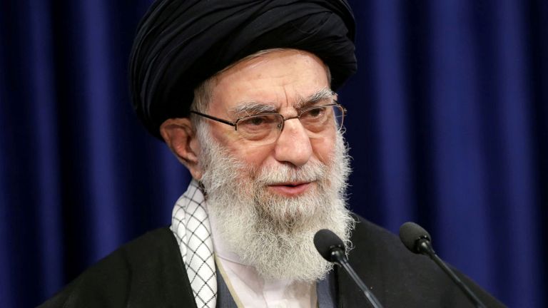 Le guide suprême iranien, l'ayatollah Ali Khamenei