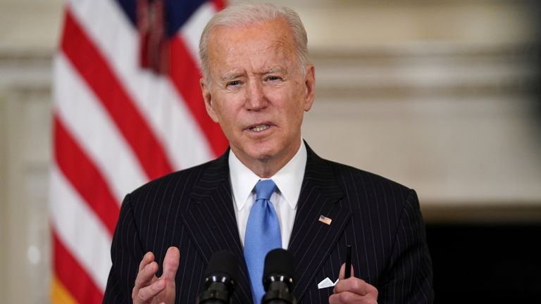 Joe Biden promised increases in the supply of COVID-19 vaccines