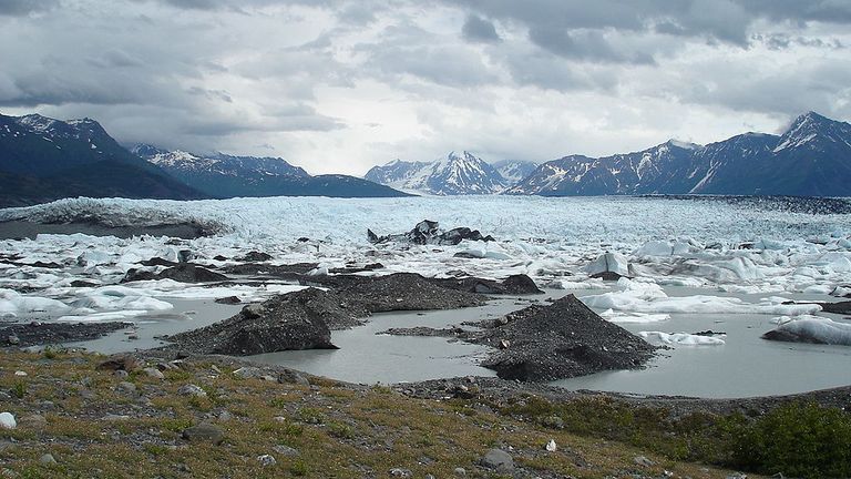 The crash happened near Knik glacier, about 50 miles east of Anchorage in Alaska