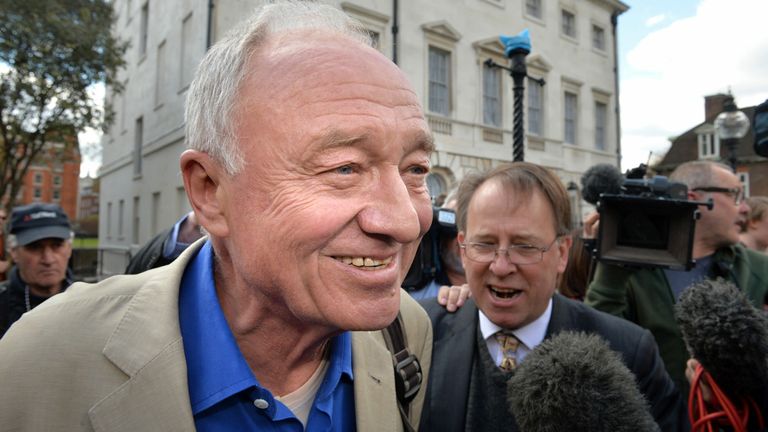 Former mayor of London Ken Livingstone is surrounded journalists including Michel Crick (right) outside Millbank in Westminster, London, as Jeremy Corbyn is facing intense pressure to suspend his close ally after he defended the actions of an MP suspended over an anti-Semitism row. PRESS ASSOCIATION Photo. Picture date: Thursday April 28, 2016. Senior figures in the party, including Labour&#39;s current candidate for London mayor and two shadow cabinet ministers, have called for Mr Livingstone to be thrown out after he said Bradford West MP Naz Shah&#39;s actions were "over the top" but not anti-Semitic. See PA story POLITICS Shah. Photo credit should read: Anthony Devlin/PA Wire