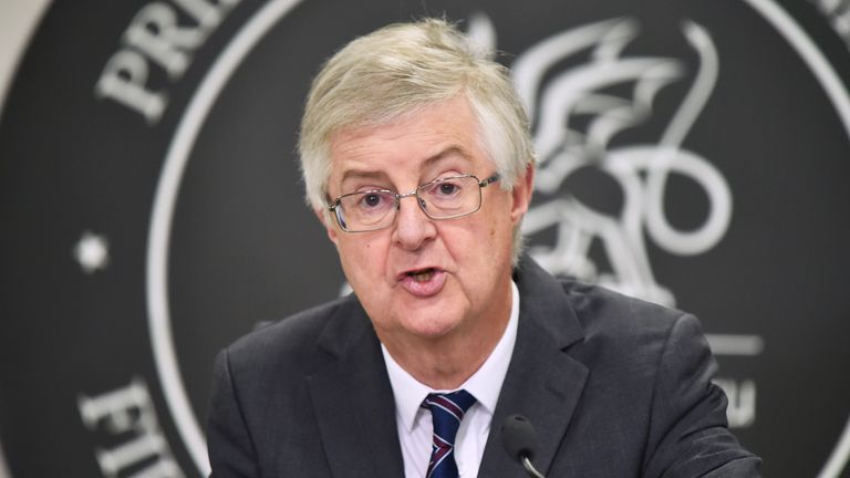 Mark Drakeford says the vaccination programme in Wales is going &#39;from strength to strength&#39;