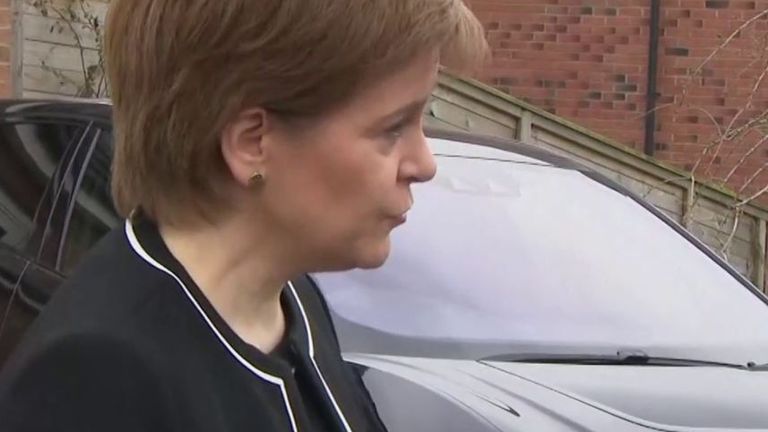 Nicola Sturgeon says she is going to concentrate on big decisions for running the country during a pandemic