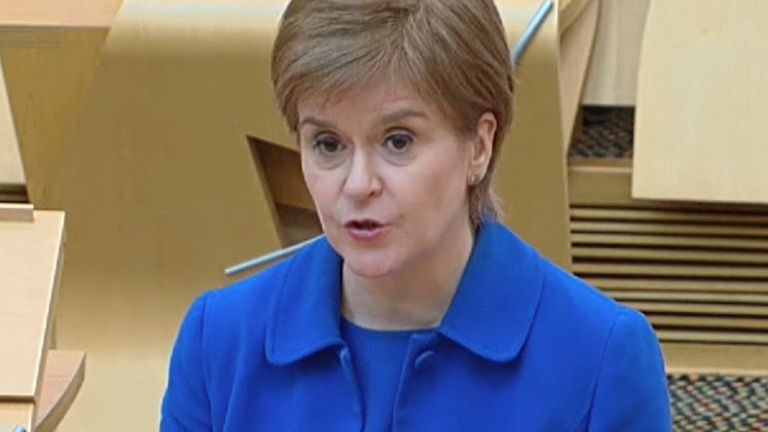 Nicola Sturgeon lists some changes that will come into effect on 2 April in Scotland if data continues to be favourable 