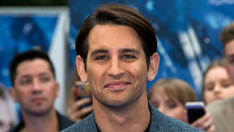 Ollie Locke and his husband say they &#39;couldn&#39;t be more excited to become parents&#39;. Pic: AP